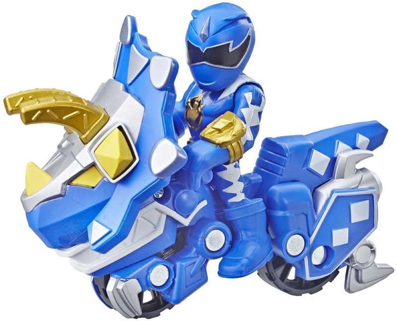 Power Rangers Playskool Heroes 2-Pack Figurines Blue Ranger and Raptor Cycle2-Pack - TOYBOX Toy Shop