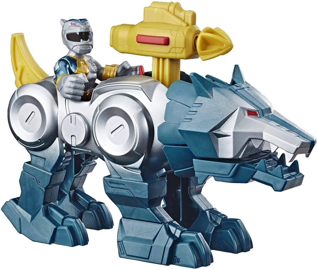 Power Rangers Playskool Heroes Silver Ranger & Wolf Zord 2-Pack - TOYBOX Toy Shop