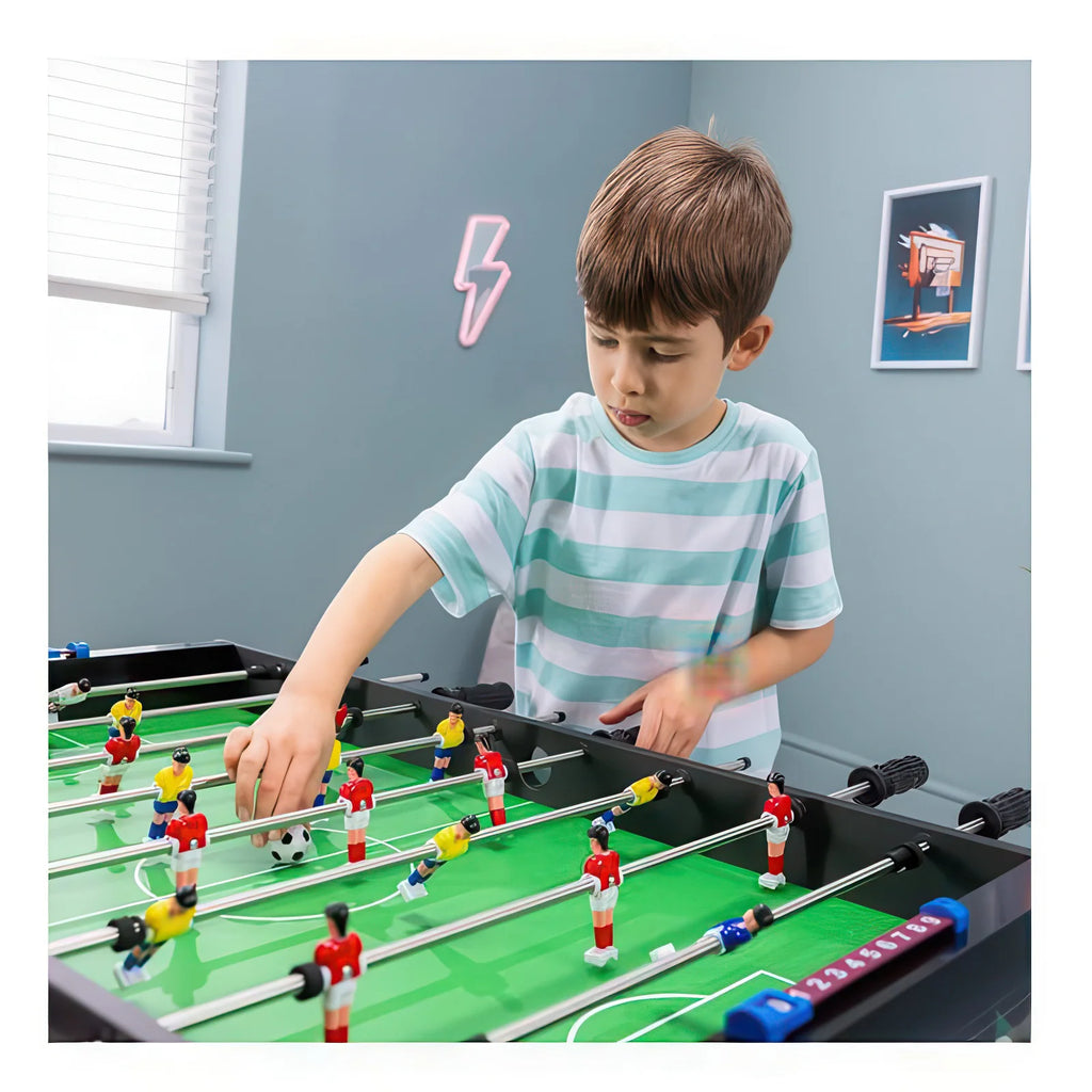 PowerPlay 3ft Stand Up Football Games Table - Black - TOYBOX Toy Shop