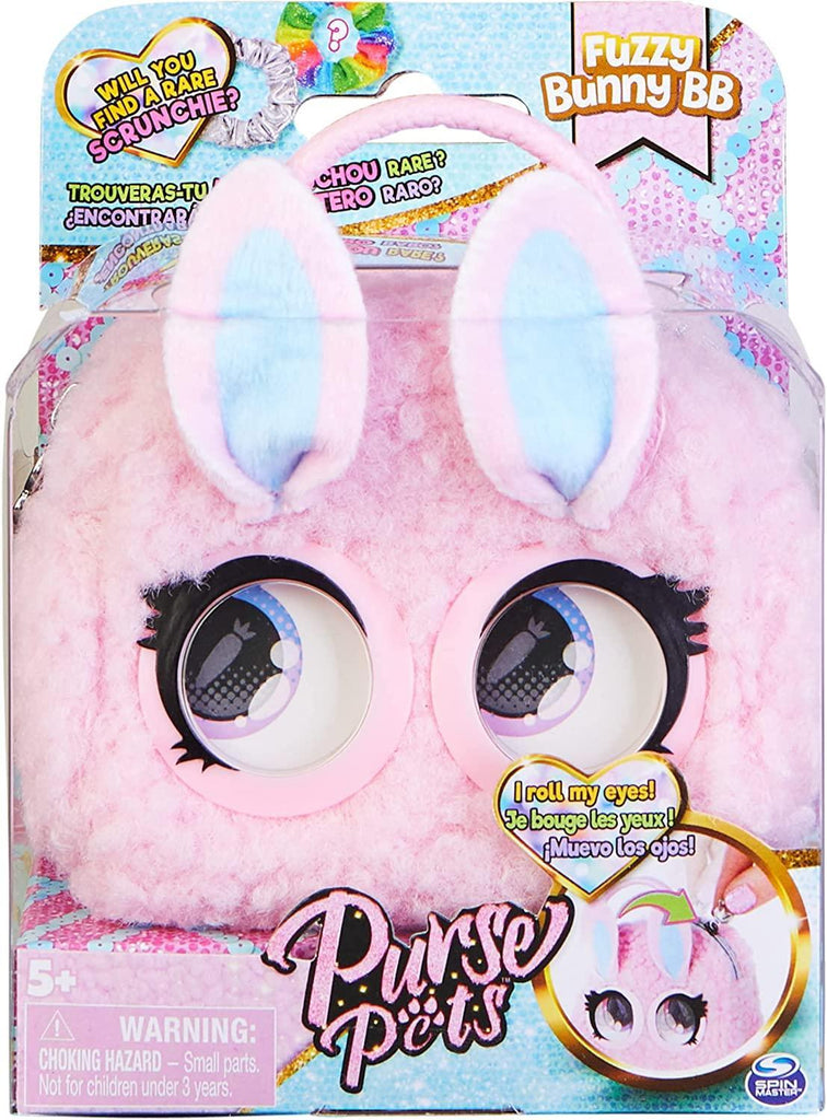 Purse Pets Micro Purse Pets Fuzzy Bunny - TOYBOX Toy Shop