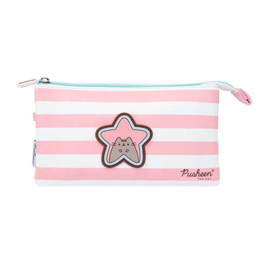 Pusheen Rose Collection Triple Pencil Case - TOYBOX Toy Shop