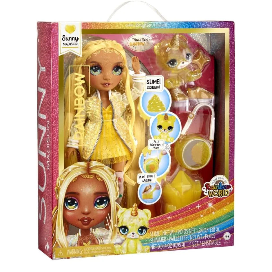 Rainbow High Classic 28cm Rainbow Fashion Doll - Sunny - TOYBOX Toy Shop