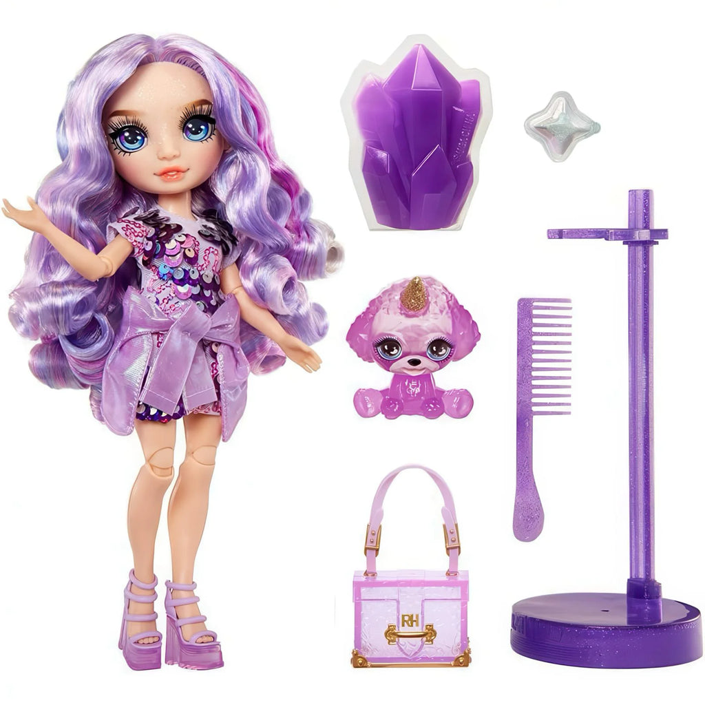 Rainbow High Classic 28cm Rainbow Fashion Doll - Violet - TOYBOX Toy Shop