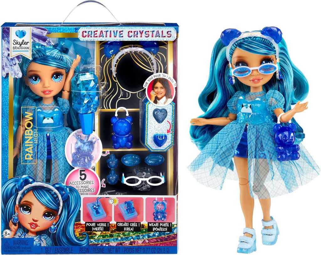 Rainbow High Crystal Fashion Doll - Skyler - TOYBOX Toy Shop