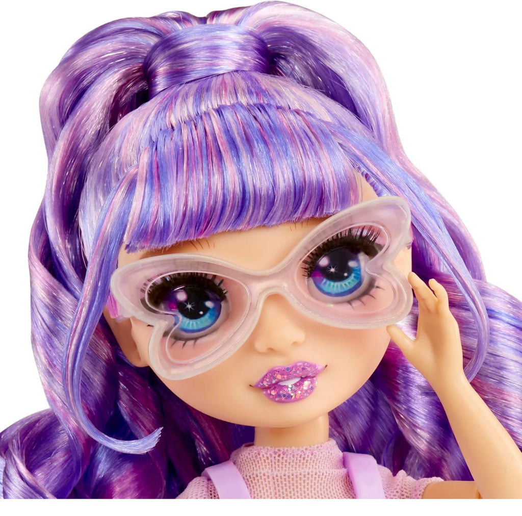 Rainbow High Crystal Fashion Doll - Violet - TOYBOX Toy Shop