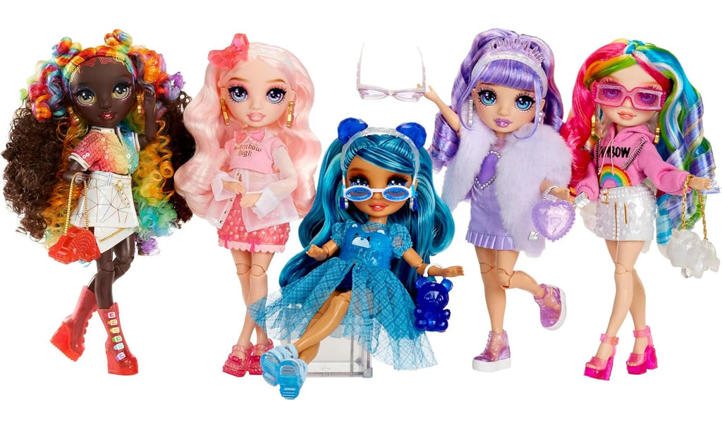 Rainbow High Crystal Fashion Doll - Violet - TOYBOX Toy Shop