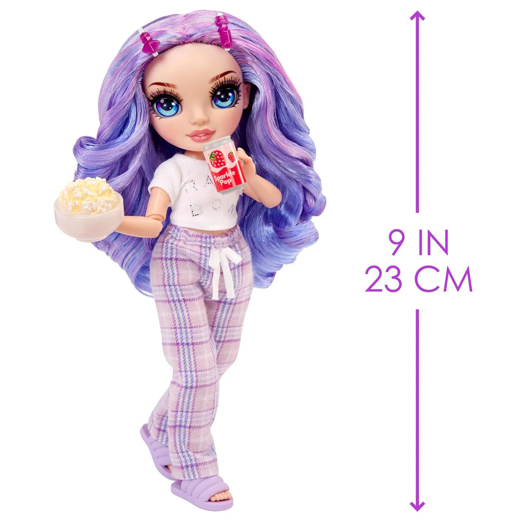 Rainbow High Junior High PJ Party Fashion Doll - Violet - TOYBOX Toy Shop