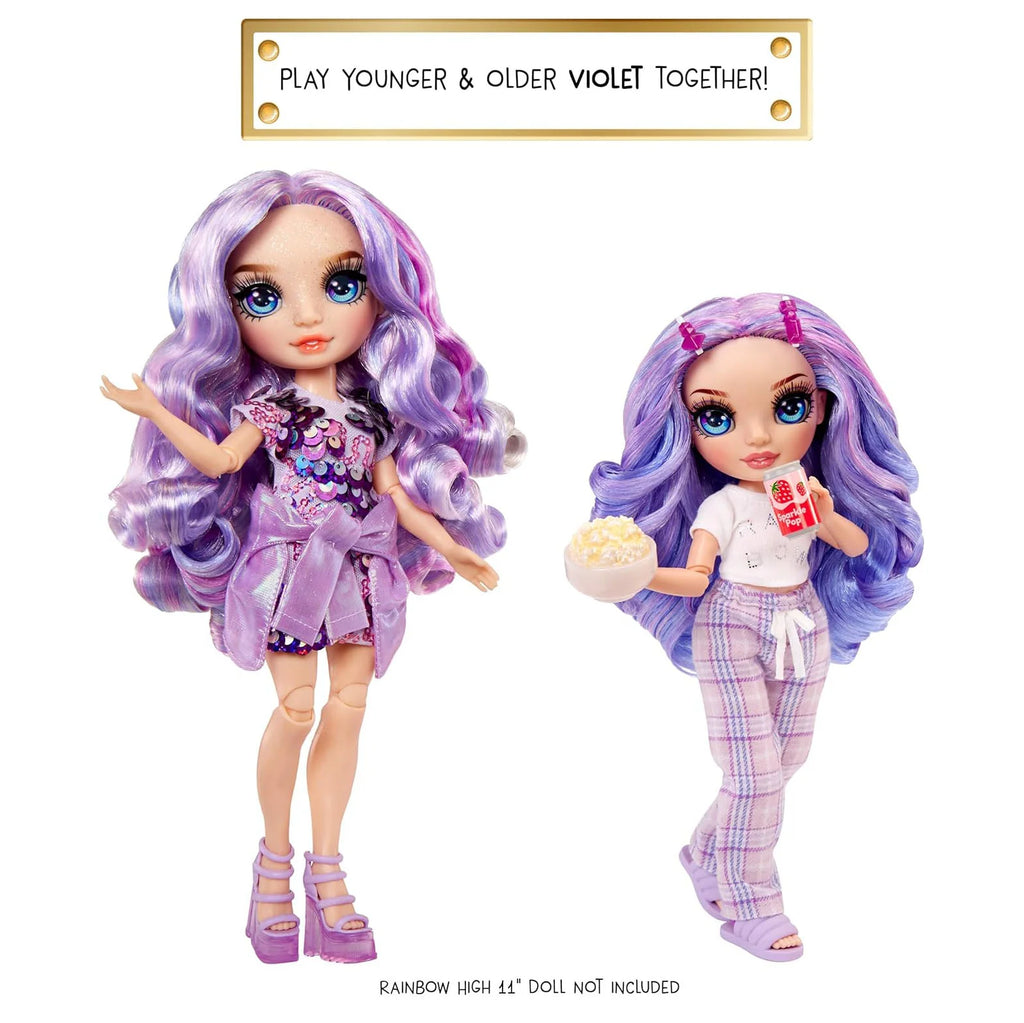 Rainbow High Junior High PJ Party Fashion Doll - Violet - TOYBOX Toy Shop