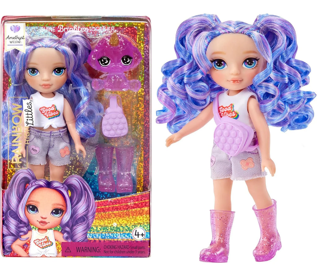 Rainbow High Little Fashion Amathyst Willow Purple Doll - TOYBOX Toy Shop