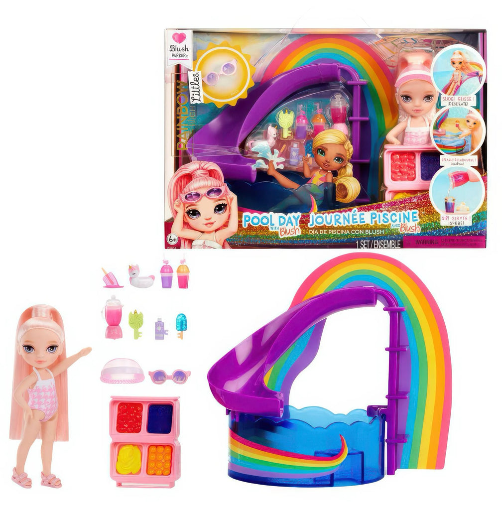 Rainbow High Little Pool Day with Blush Playset - TOYBOX Toy Shop