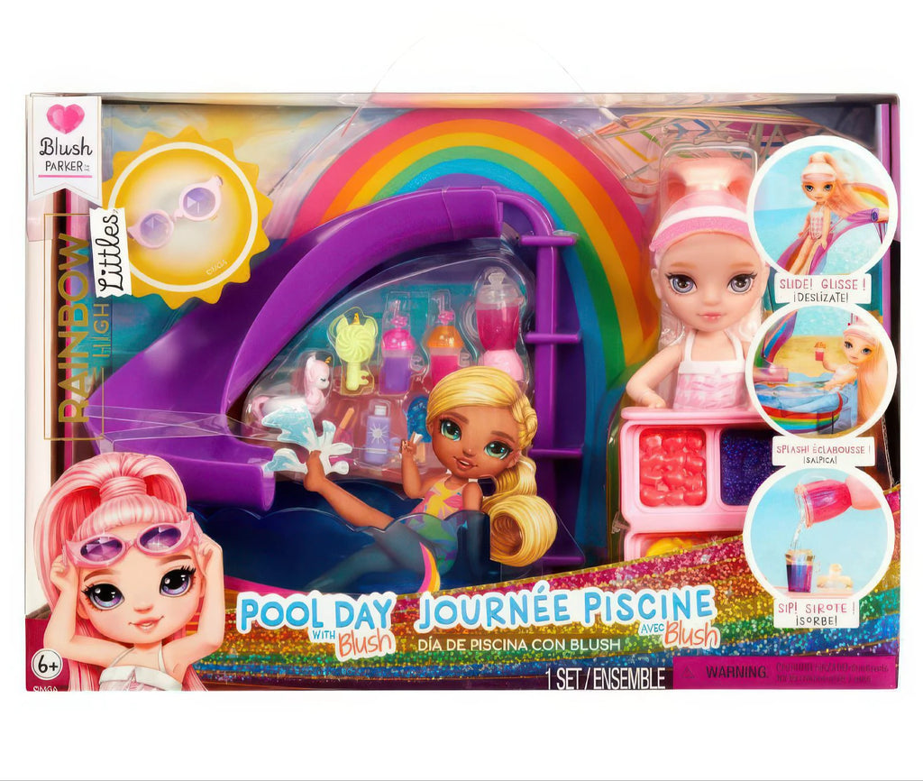 Rainbow High Little Pool Day with Blush Playset - TOYBOX Toy Shop