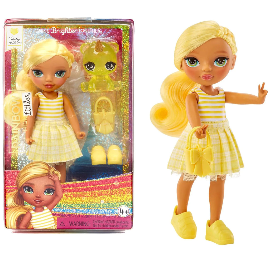 Rainbow High Littles - Daisy Madison - Yellow Doll 15cm - TOYBOX Toy Shop