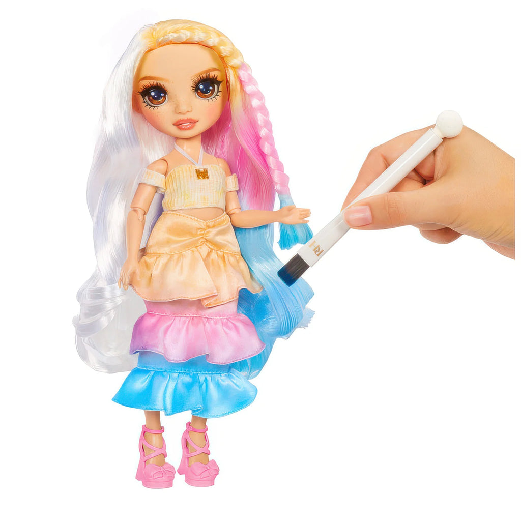 Rainbow High Watercolour & Create Fashion DIY Doll - Brown Eyes - TOYBOX Toy Shop