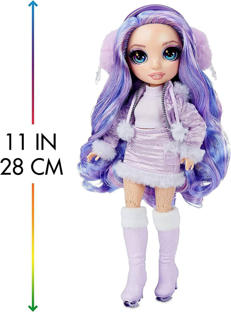 Rainbow High Winter Break Fashion Doll Violet Willow Playset - TOYBOX Toy Shop