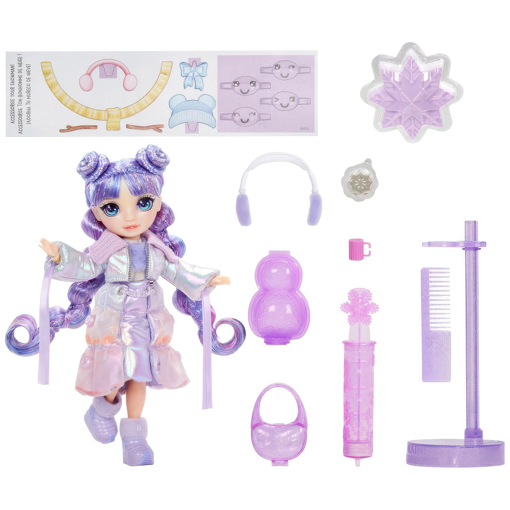 Rainbow High: Winter Wonderland Purple Fashion Doll 27 cm - TOYBOX Toy Shop