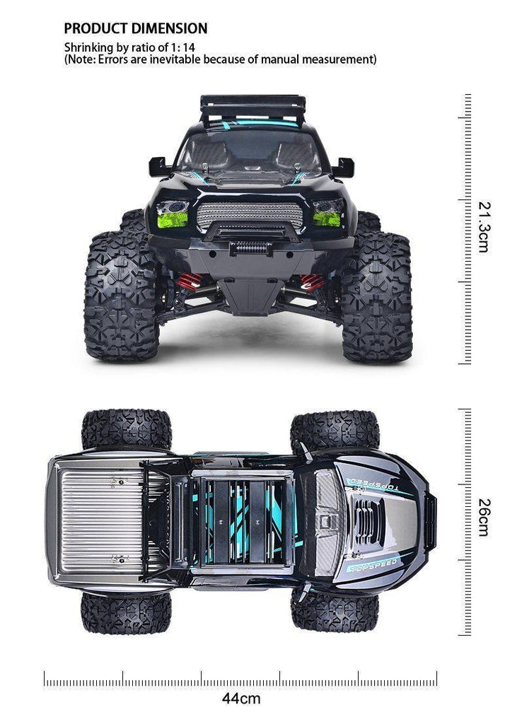 Raptor PF150 Warrior Big Wheel 4x4 Rock Crawler RC Car - TOYBOX Toy Shop