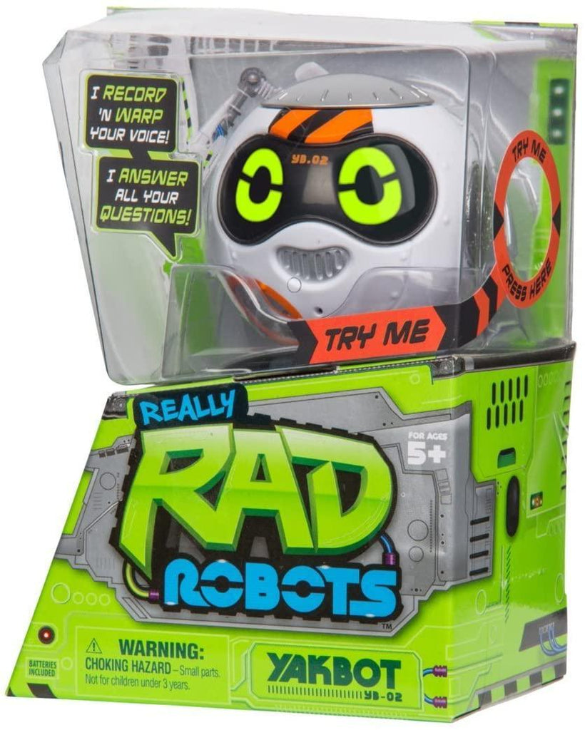 Really R.A.D. Robots Yakbot YB-02 Colour White - TOYBOX Toy Shop