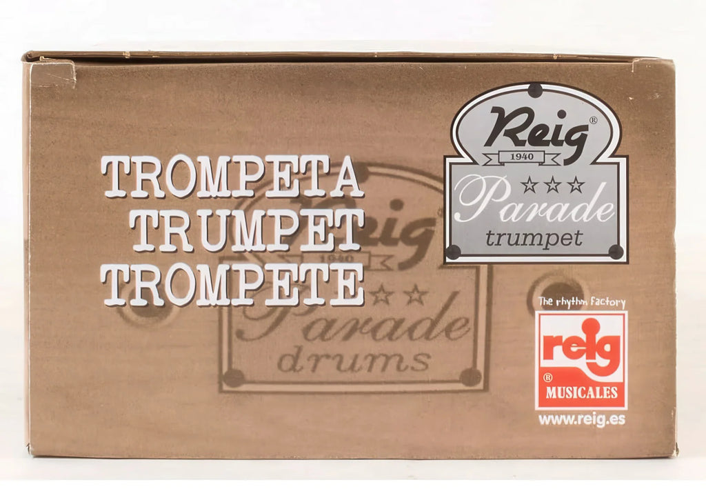 REIG 283 Deluxe Trumpet Silver - TOYBOX Toy Shop