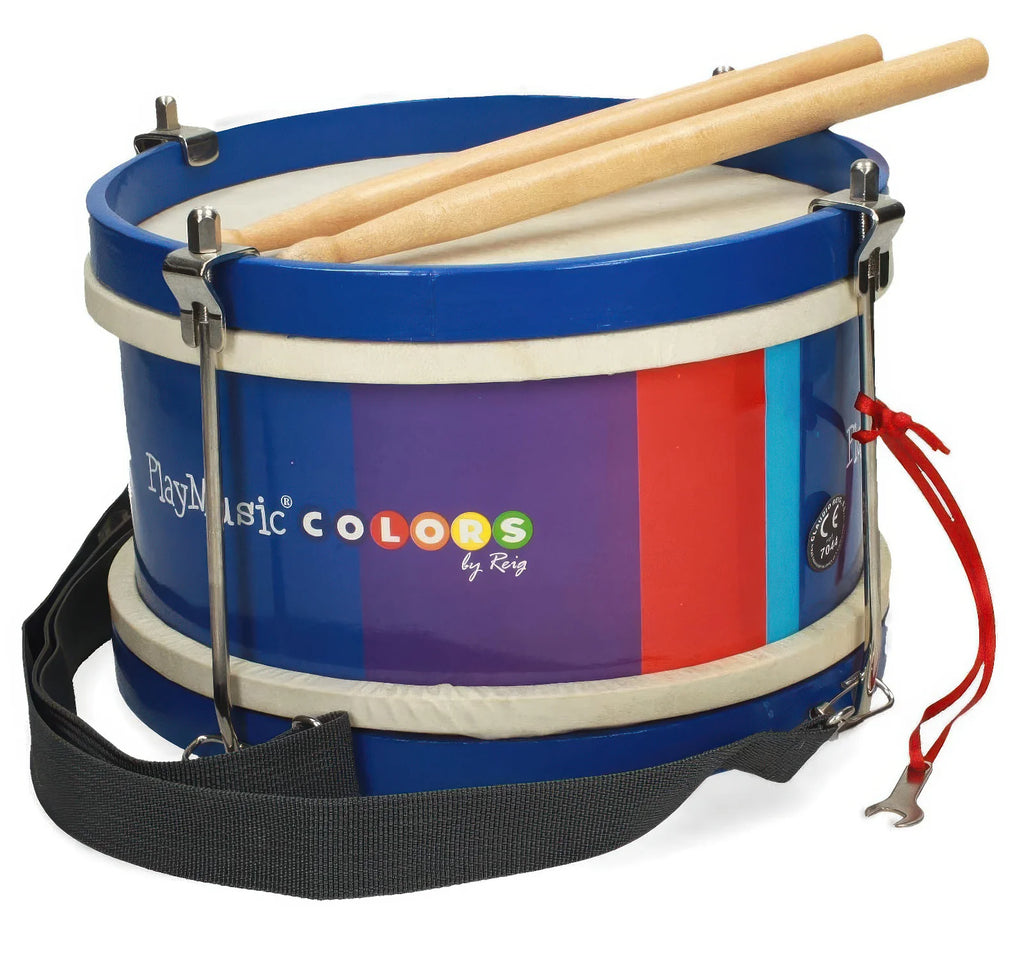 REIG 7044 Play Music Colors Wooden Drum - TOYBOX Toy Shop