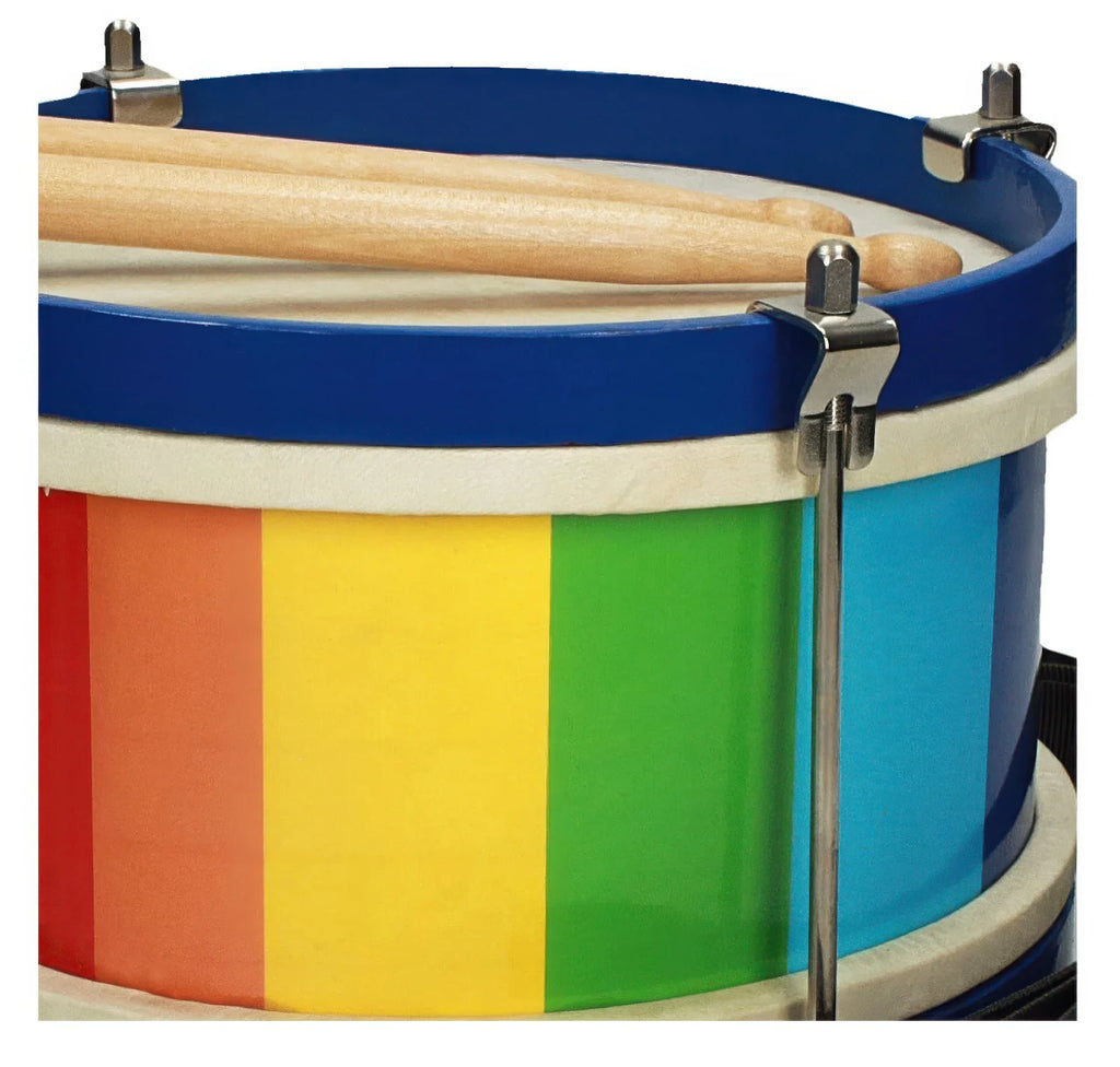 REIG 7044 Play Music Colors Wooden Drum - TOYBOX Toy Shop