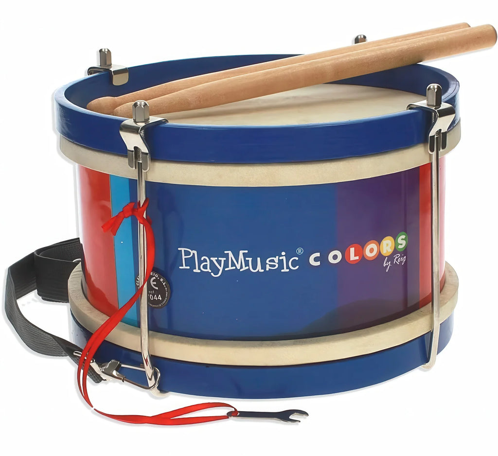 REIG 7044 Play Music Colors Wooden Drum - TOYBOX Toy Shop