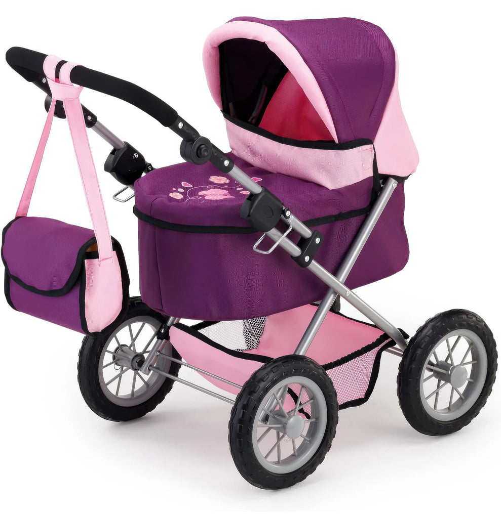 Bayer Dolls Pram Trendy Foldable Stroller with Bag - TOYBOX Toy Shop