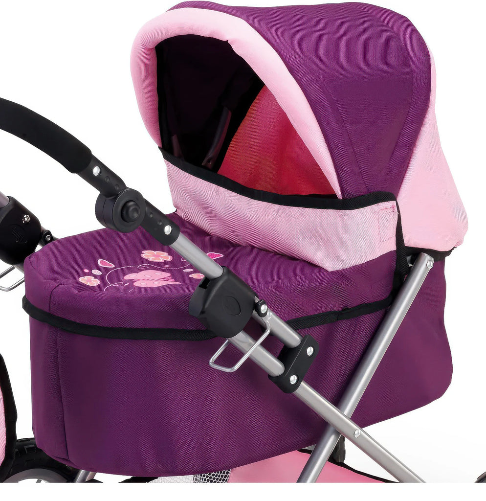 Bayer Dolls Pram Trendy Foldable Stroller with Bag - TOYBOX Toy Shop