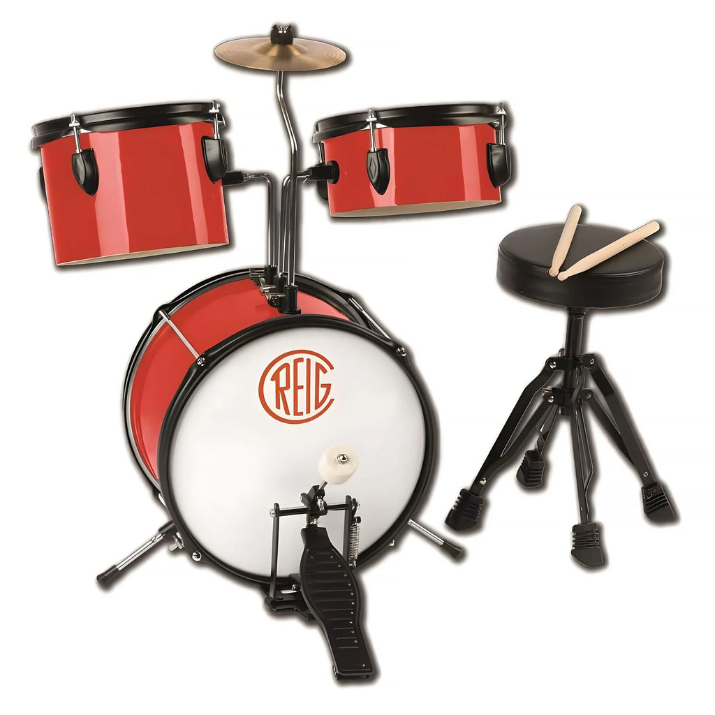Reig Wooden and Metal Musical Drum Set - TOYBOX Toy Shop