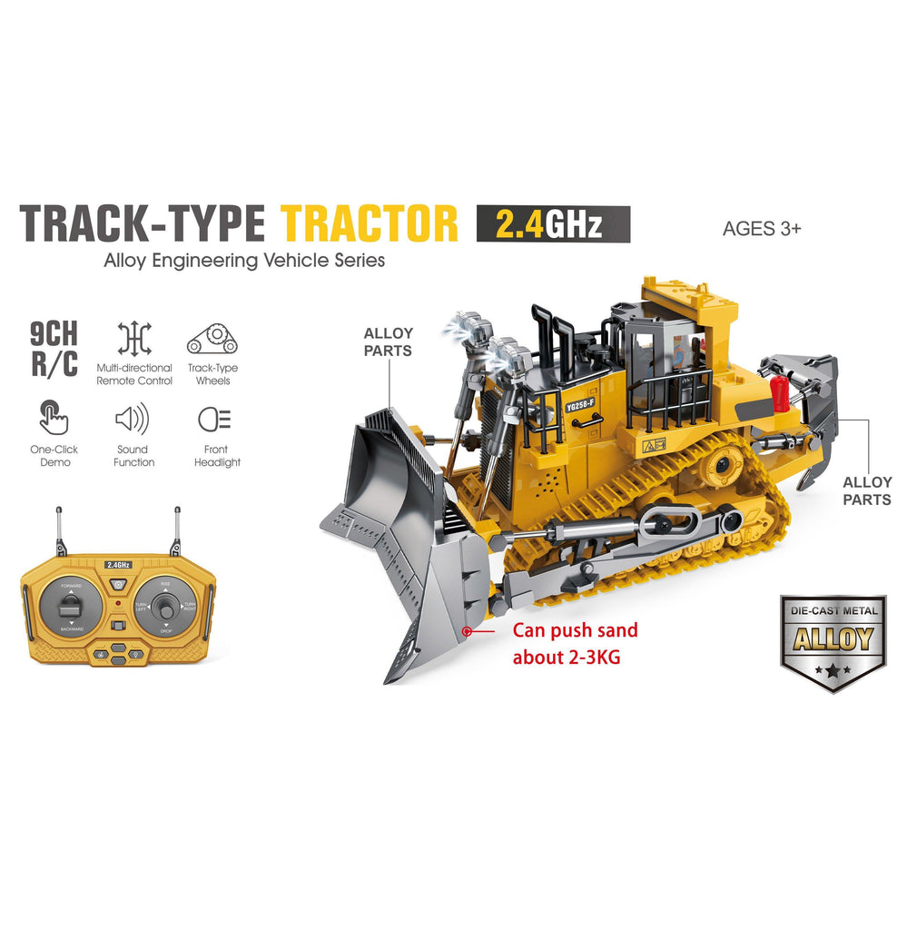 Remote Control Hydraulic Tractor - TOYBOX Toy Shop