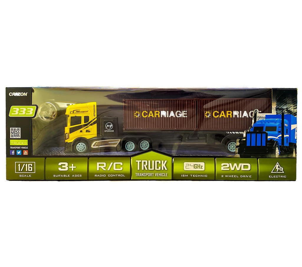 Remote Controlled Cargo RC Transport Truck - TOYBOX Toy Shop