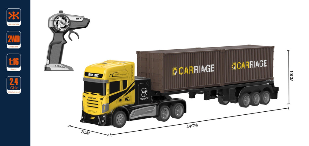Remote Controlled Cargo RC Transport Truck - TOYBOX Toy Shop