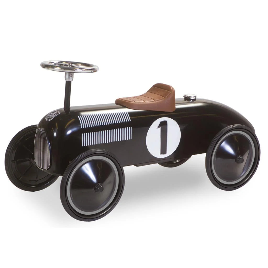 Retro Roller Jean Push Car - Black - TOYBOX Toy Shop