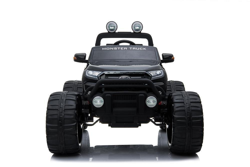 RICCO BLACK 12V Battery Ford Ranger Licenced Monster Truck 4 Motors Kids Electric Ride-on Car - TOYBOX Toy Shop