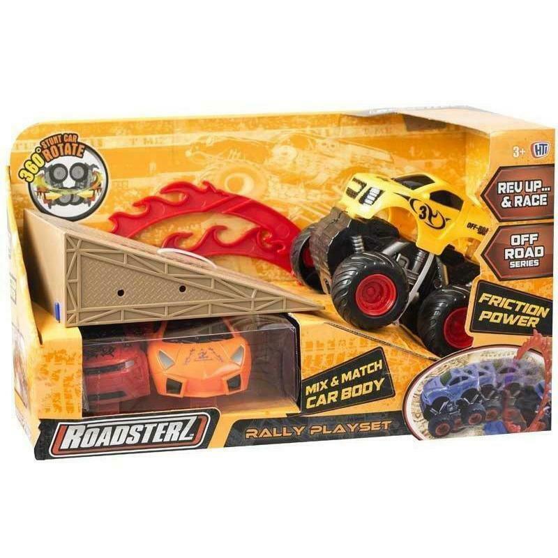 Roadsterz Friction Power Rally Car Playset - Assortment - TOYBOX Toy Shop