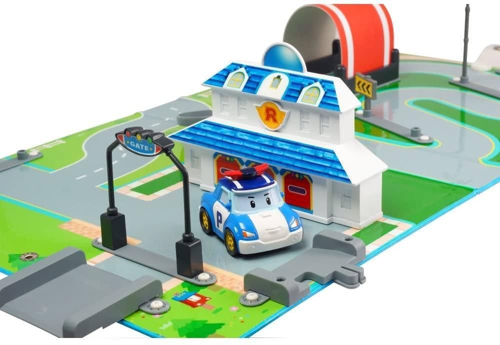 Robocar Poli Broom Town Map - TOYBOX Toy Shop