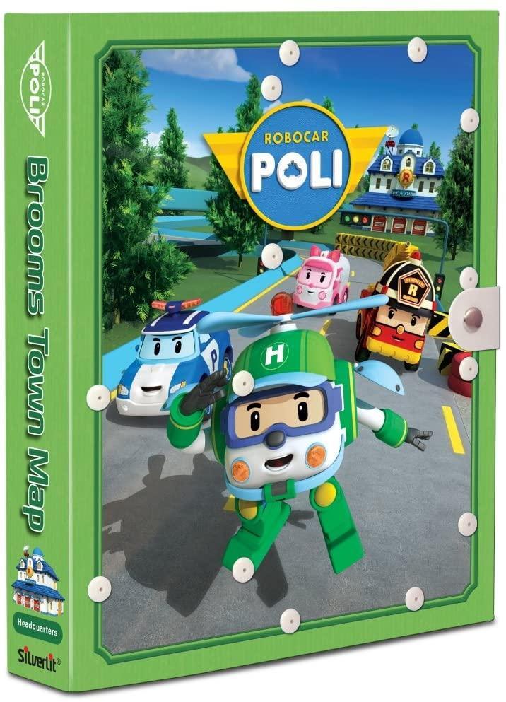 Robocar Poli Broom Town Map - TOYBOX Toy Shop