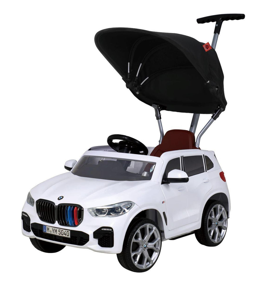 ROLLPLAY Germany BMW X5M Push Car with Canopy - White - TOYBOX Toy Shop