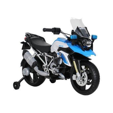 ROLLPLAY Germany Electric 6V Battery BMW R1200GS Police Motorcycle Ride-on, Blue - TOYBOX Toy Shop