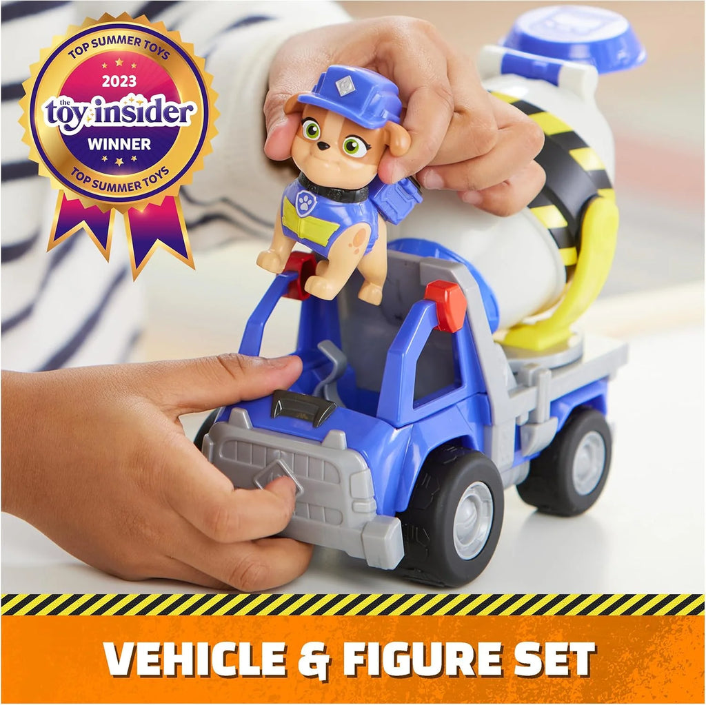 PAW Patrol Rubble & Crew Rubble & Crew Mix's Mixing Truck - TOYBOX Toy Shop