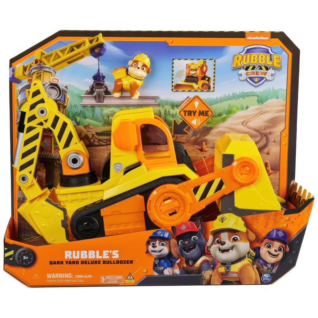 Rubble & Crew Rubble's Barn Yard Deluxe Bulldozer - TOYBOX Toy Shop