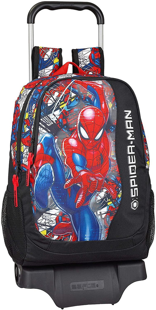 Safta Spiderman Children's Backpack 44cm Red - TOYBOX Toy Shop