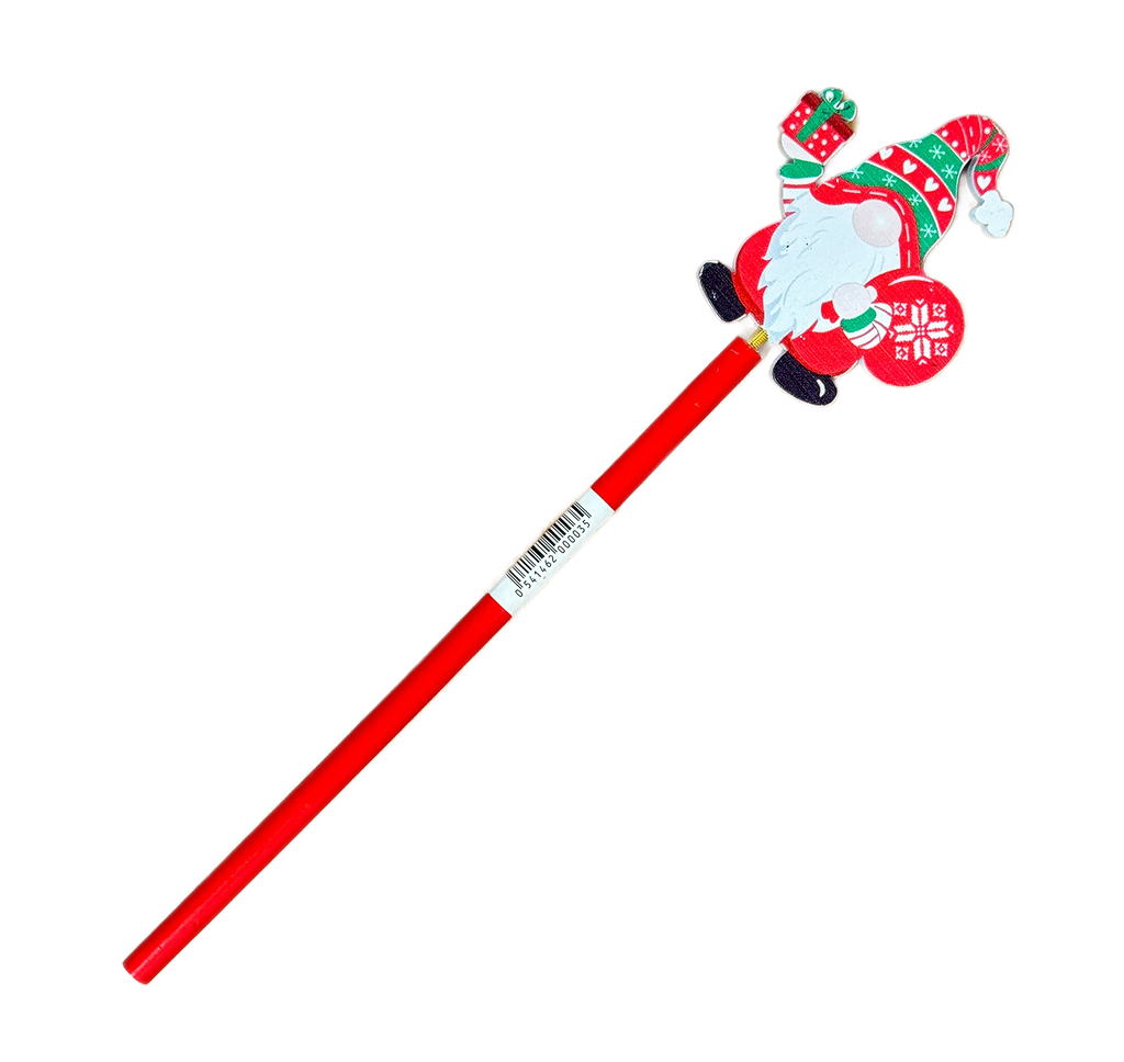 Santa Christmas Pencil - TOYBOX Toy Shop