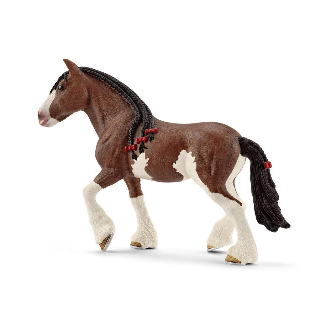 SCHLEICH 13809 Clydesdale Mare Figure - TOYBOX Toy Shop