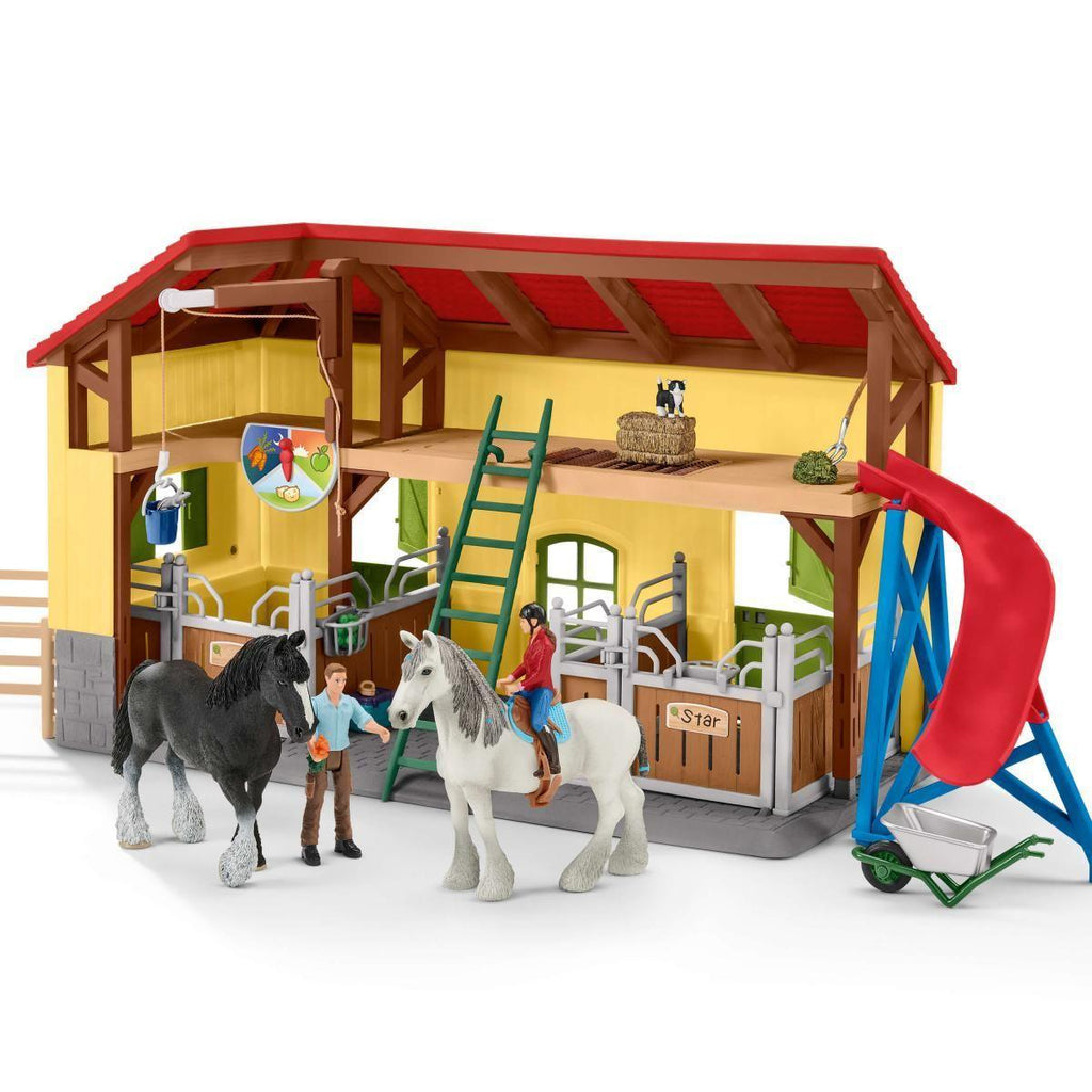 Schleich 42485 Rider Stable Playset - TOYBOX Toy Shop