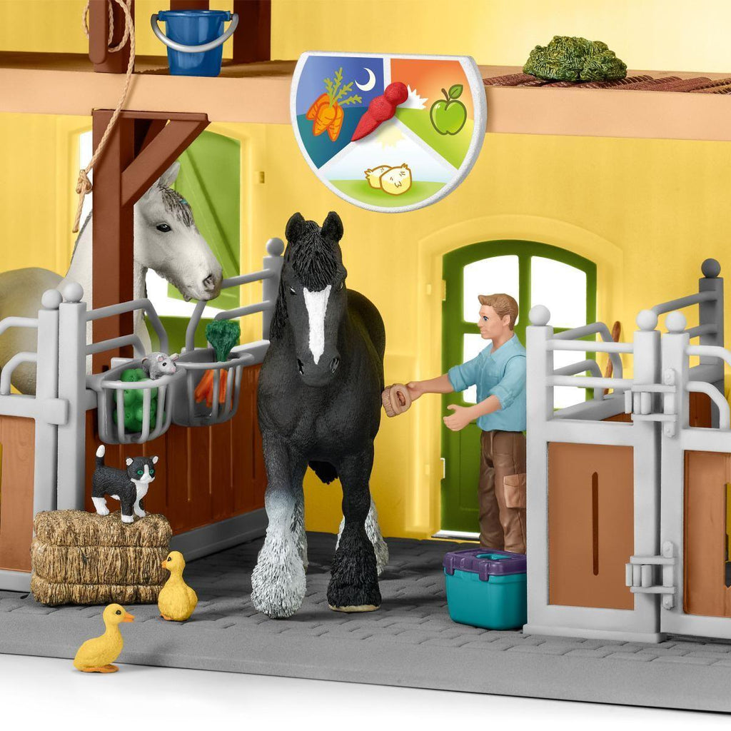 Schleich 42485 Rider Stable Playset - TOYBOX Toy Shop