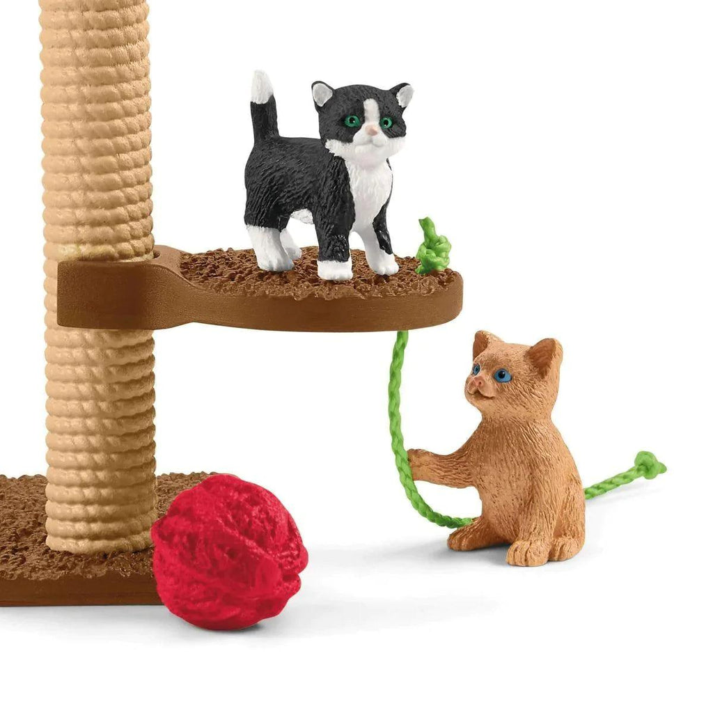 SCHLEICH 42501 Playtime For Cute Cats Playset - TOYBOX Toy Shop