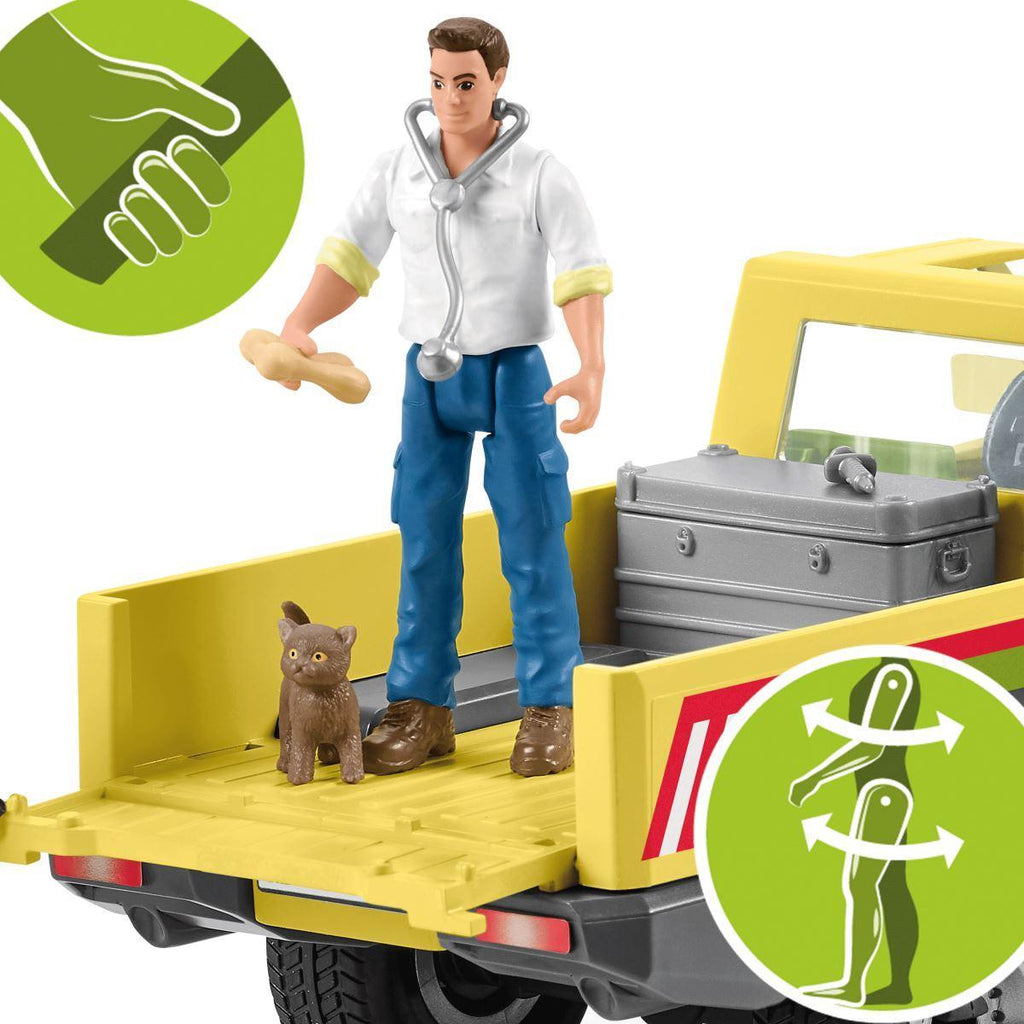 Schleich 42503 Veterinarian Visit At The Farm - TOYBOX Toy Shop