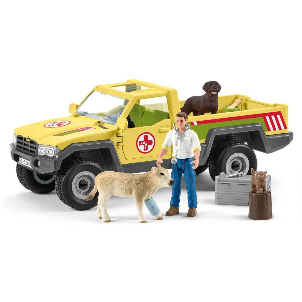 Schleich 42503 Veterinarian Visit At The Farm - TOYBOX Toy Shop