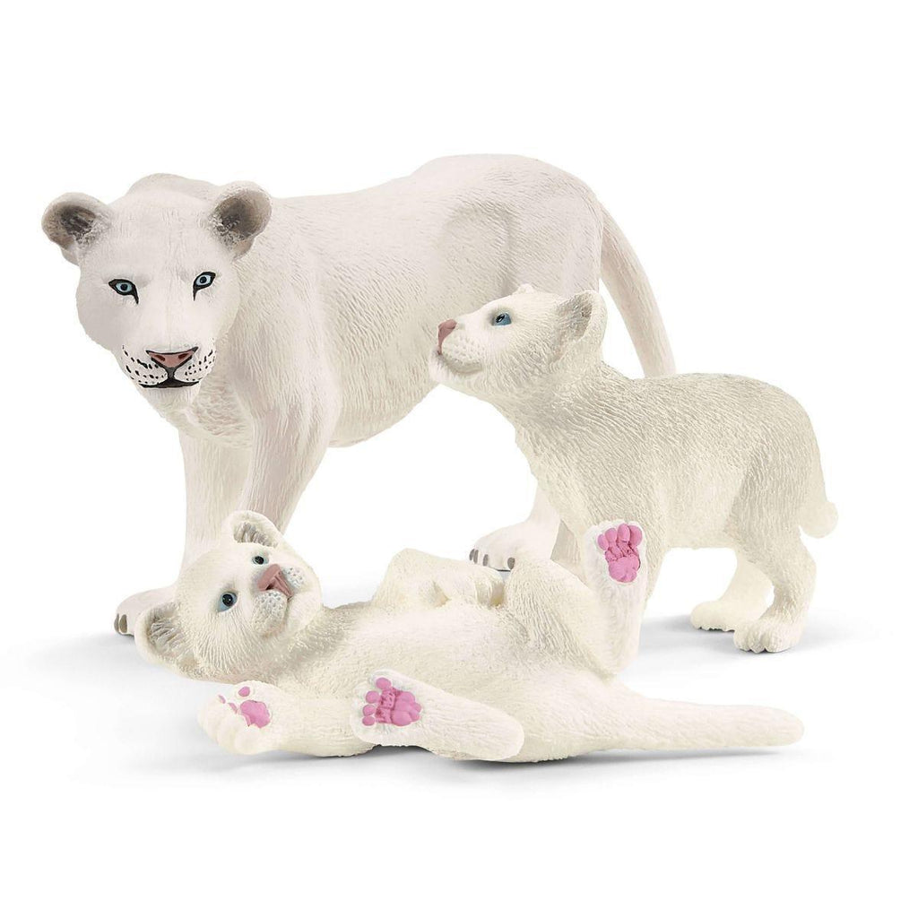 Schleich 42505 Wild Life Lion Mother with Cubs - TOYBOX Toy Shop