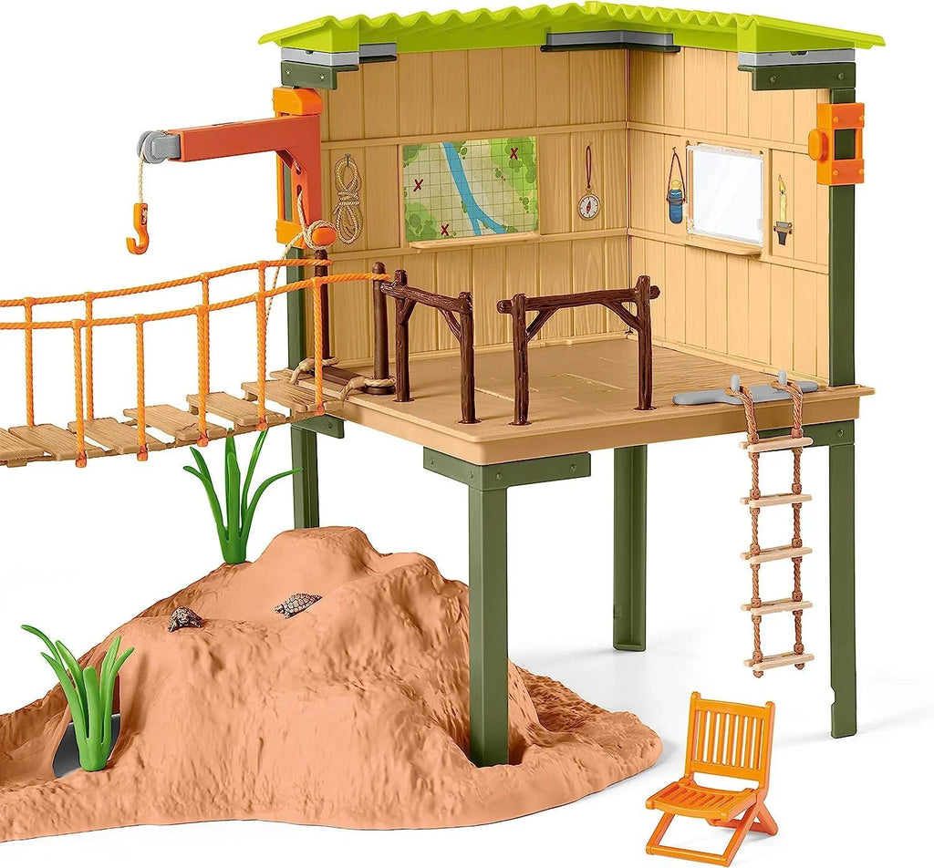 SCHLEICH 42507 WILD LIFE Ranger Adventure Station - TOYBOX Toy Shop